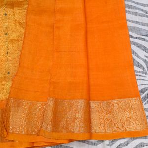 pure Kanchi pattu saree