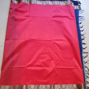 Silk cotton sarees with elephant boarder