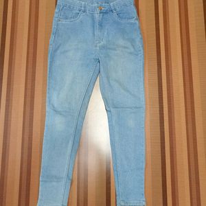 W-98 Size-30 Slim Fit Women Denim Jeans