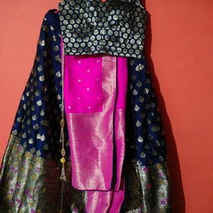 #lehenga#banarashi #forwedding #freeupapp #trendin