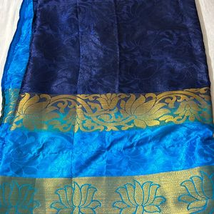 Silk Saree with tailored blouse