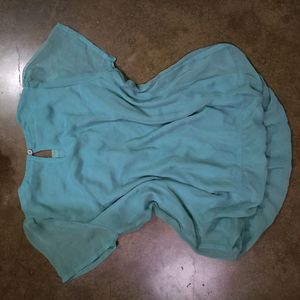 Sea Green Korean Top