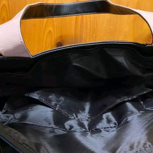 MARY KAY CONSULTANT Faux Leather Black Tote Bag