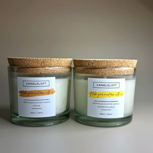 LIMITED TIME OFFER  Pack Of 2 Natural Soy Wax Scen
