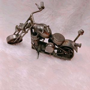 Metal Handicraft Bullet Bike Miniature