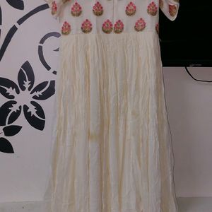 White Pink Frock