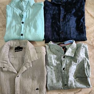 Pack Of 8 Men Shirts