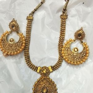 Necklace With Earrings