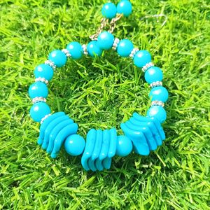 Blue Pearl Bracelet For Girls