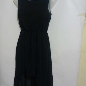 CUTE BLACK UP AND DOWN DRESS