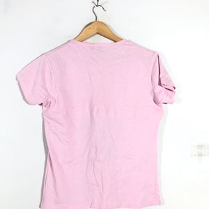 Pink Printed Maternity T-Shirt (Women’s)