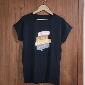 Graphic Black Tee