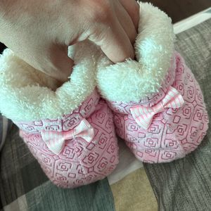 Cute Baby Girl Booties For New born