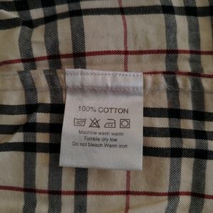 Burberry Nova Check Sleeveless Button Down Shirt