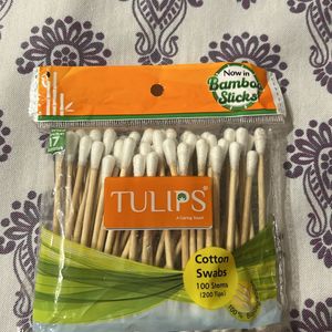 Tulips Cotton Swabs (100 stems)