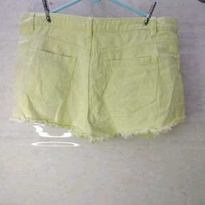 Plus Size Denim Shorts For Women's