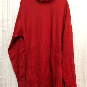 Red Long sleeve T Shirt