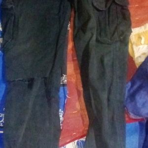 Light Black Cargo Pants