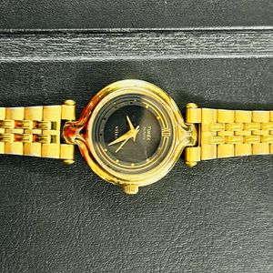 Timex Gold Plated Women Analog