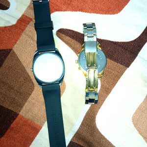 GYRO AND GOLDEN METAL WATCH 💥 COMBO ⚡