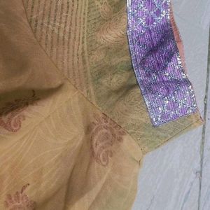 Saree WITH Stitched Blouse