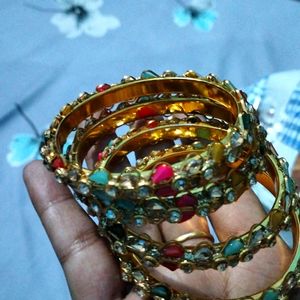 Beautiful Multy Colour Metal Bangle