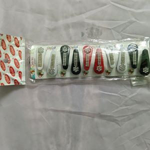 Hair Clips Combo Of 11 Sets