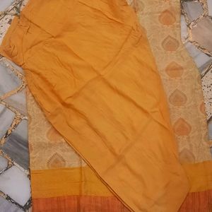 CHANDERI SILK SALWAR SUIT