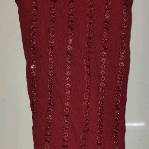 Maroon Kurti