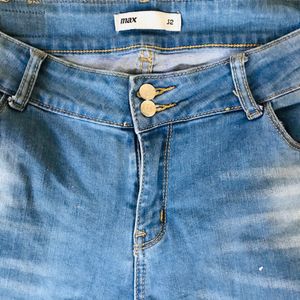 Flared Jeans With Patches