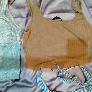 6 Tank Crop Top Combo