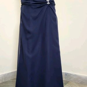 Navy Blue Gown