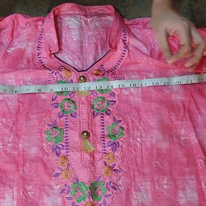 Heavy Embroidered Short Kurti