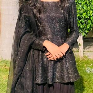 Black Skirt & Kurti