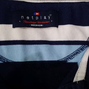 Netplay Stripped T-Shirt