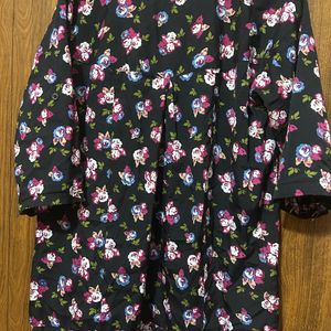 Floral Crepe Top