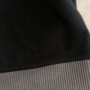 Grey black active wear