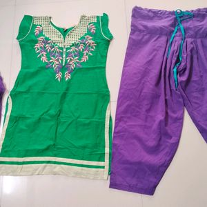 Kurta Set With Pant And Duppatta