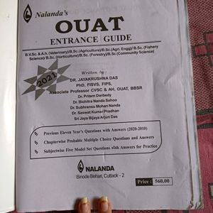 OUAT Entrance Guide (Nalanda Publisher)