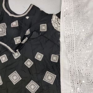 B/W Chaniya Choli Set