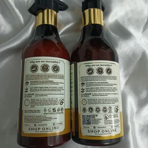 Keratin Wheat Protein Shampoo+ Conditioner