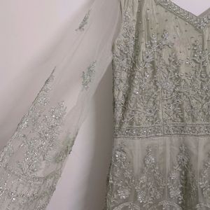 Designer Boutique Pastel Green Gown