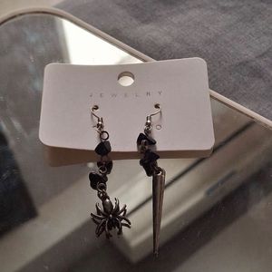 Spooky Spider Earrings