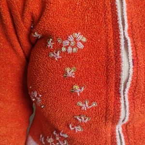 Women's  Orange sweater