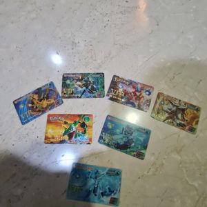 7 Pokemon VIP Cards