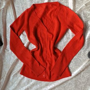 Coral Cardigan