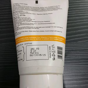 The Man Company Vitamin C Facewash