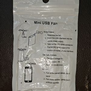 Mini USB Portable Fan For Mobile Phone