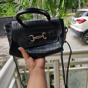 Black Sling Bag