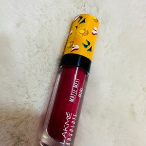 LAKME absolute matte lipstick & myglamm lipstic